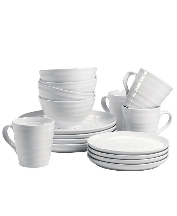 Over and Back Farmhouse 16 Piece Dinnerware Set