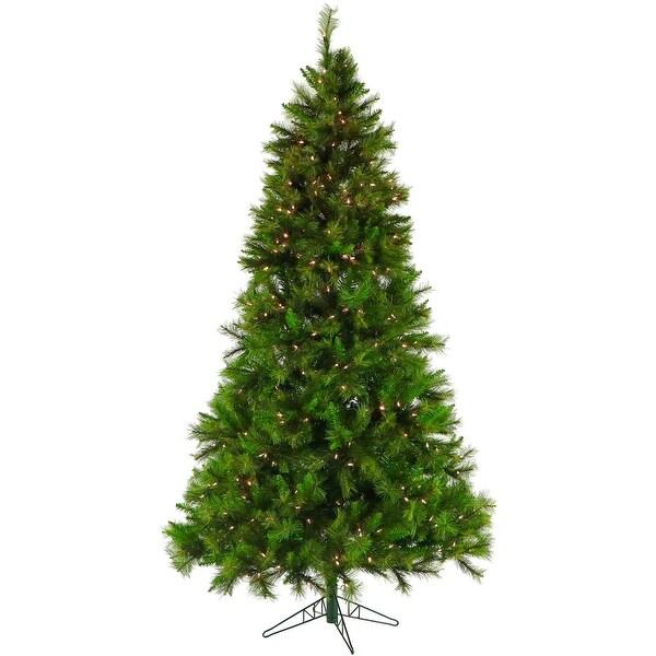 Fraser Hill Farm Canyon Pine 7.5foot Christmas Tree with Smart String Lighting