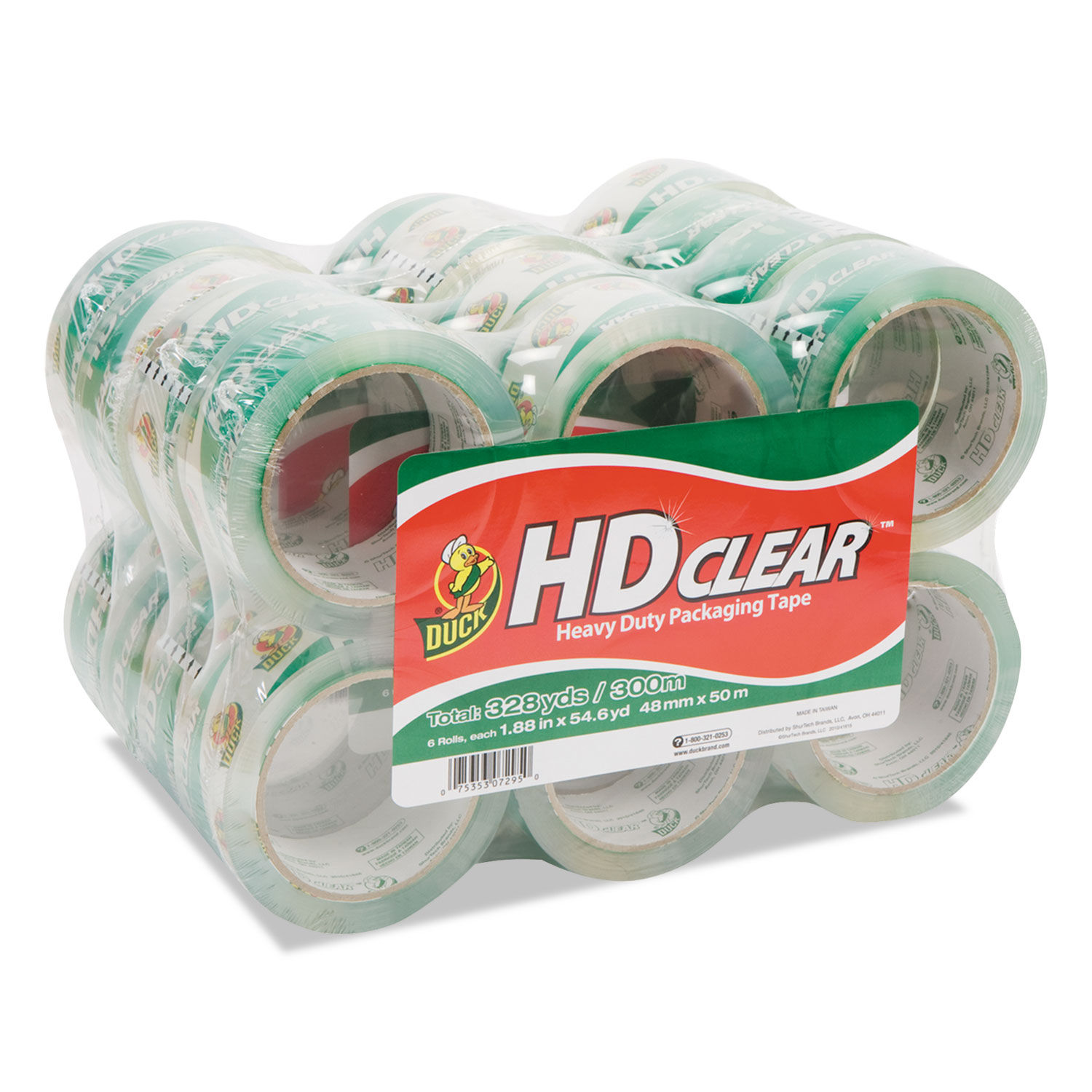 Heavy-Duty Carton Packaging Tape by Duckandreg; DUC393730