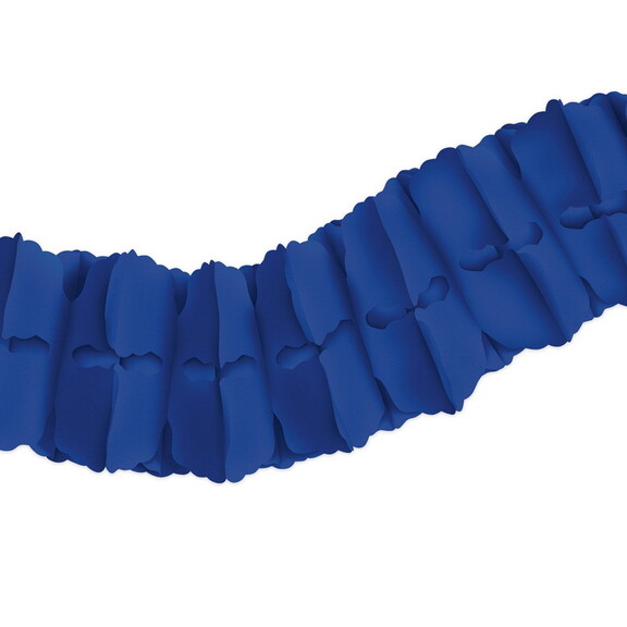 Beistle 55628 B Pkgd Leaf Garland  blue  4  189 ...