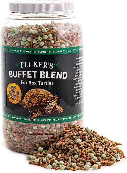 Fluker's Box Turtle Buffet Blend Reptile Food