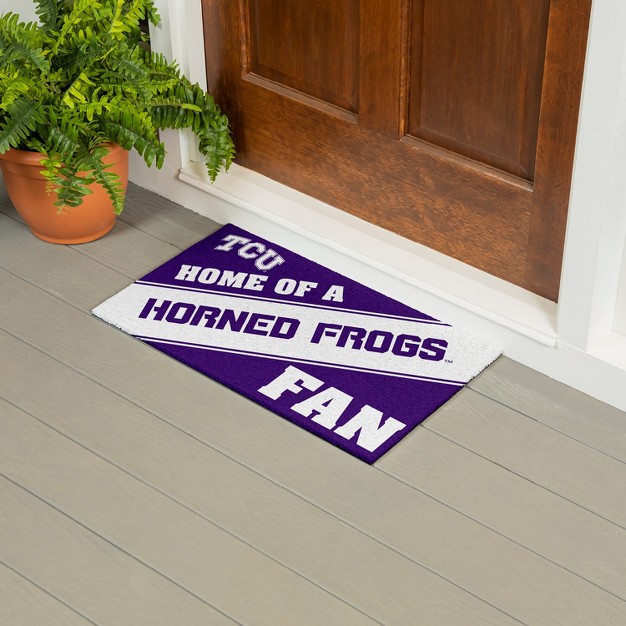 Evergreen Texas Christian University Pvc Mat Color