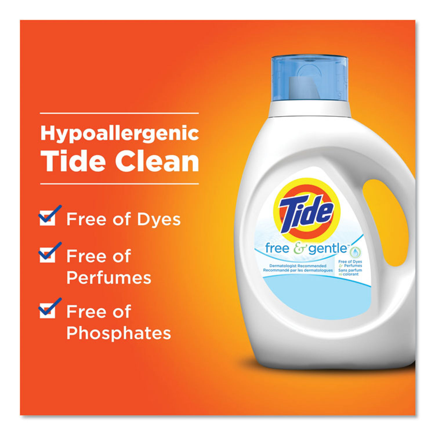 Free and Gentle Laundry Detergent by Tideandreg; PGC41823