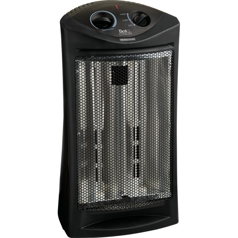 Best Comfort Tower Quartz Heater Gray 12.5A