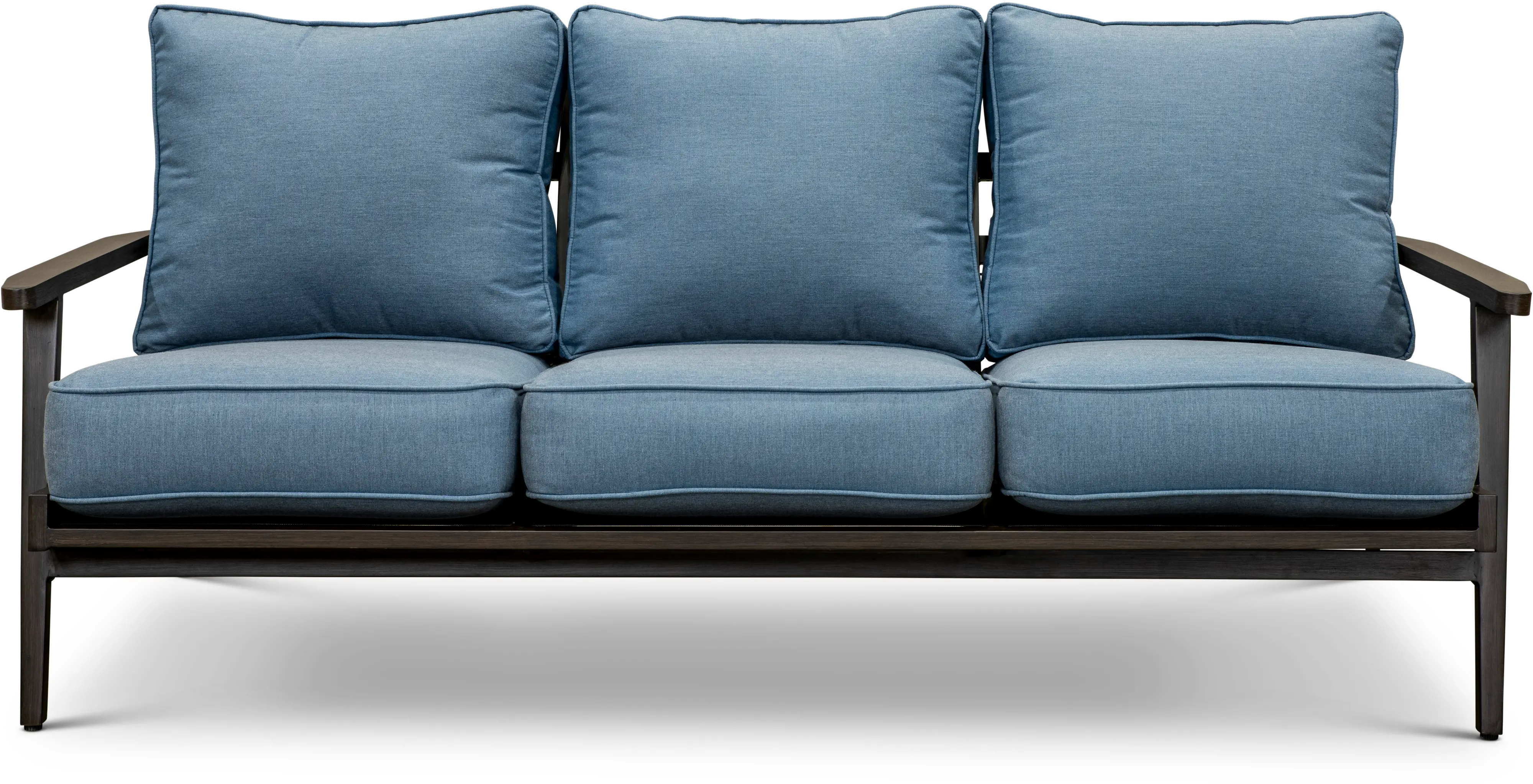 Adeline Denim Blue Patio Sofa