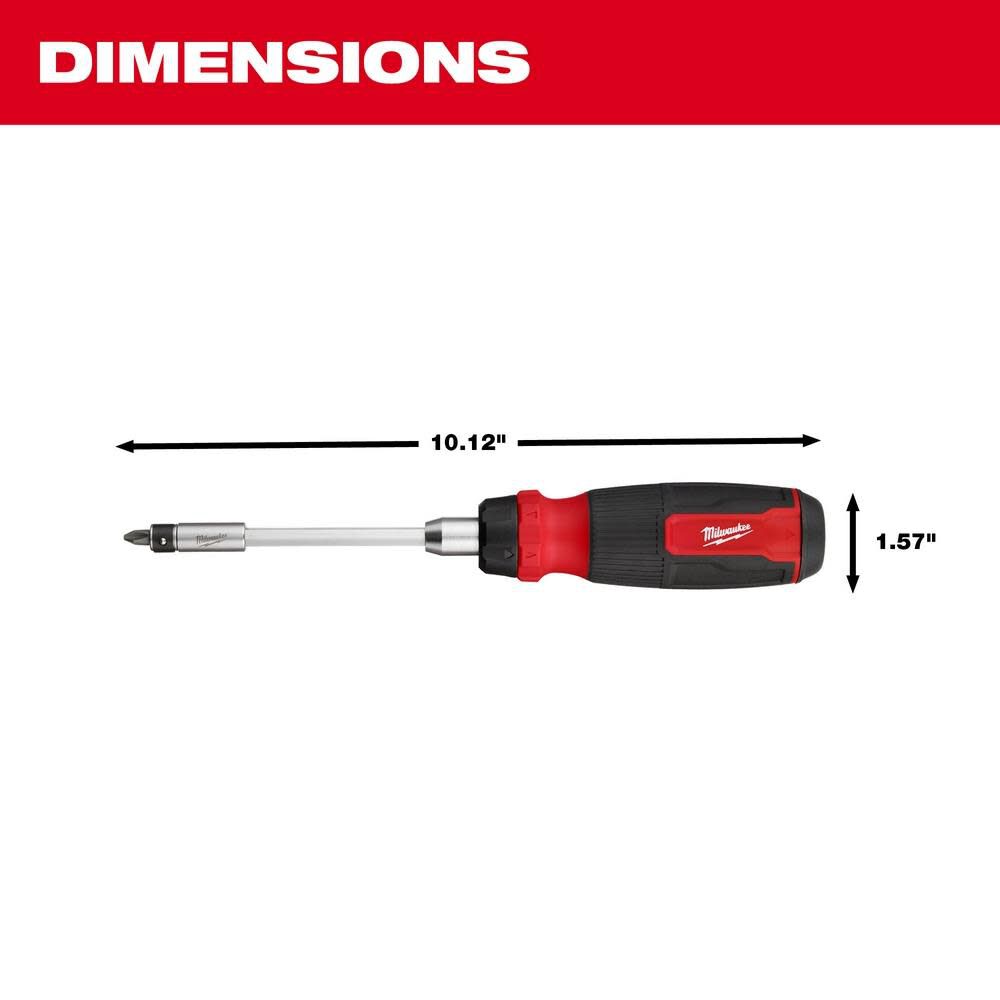 Milwaukee 27-in-1 Ratcheting Multi-Bit Screwdriver 48-22-2904 from Milwaukee