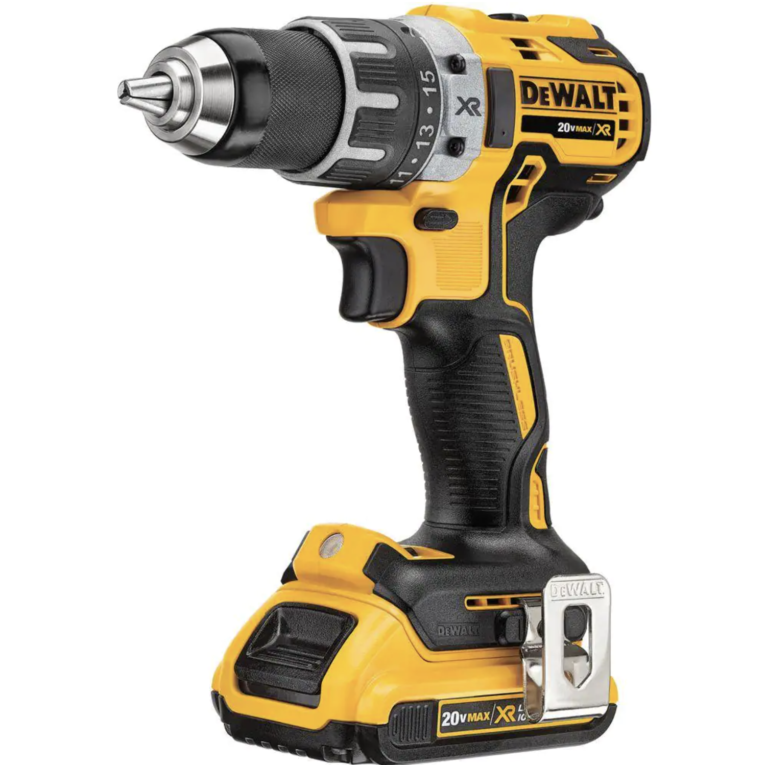 Dewalt 20V MAX XR Cordless Brushless Drill/Impact Combo Kit with (2) 20V 2.0Ah Batteries and Circular Saw (DCK283D2W391B)