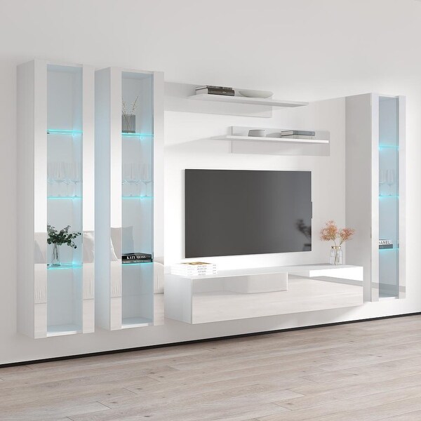 Fly CD2 30TV Wall Mounted Floating Modern Entertainment Center