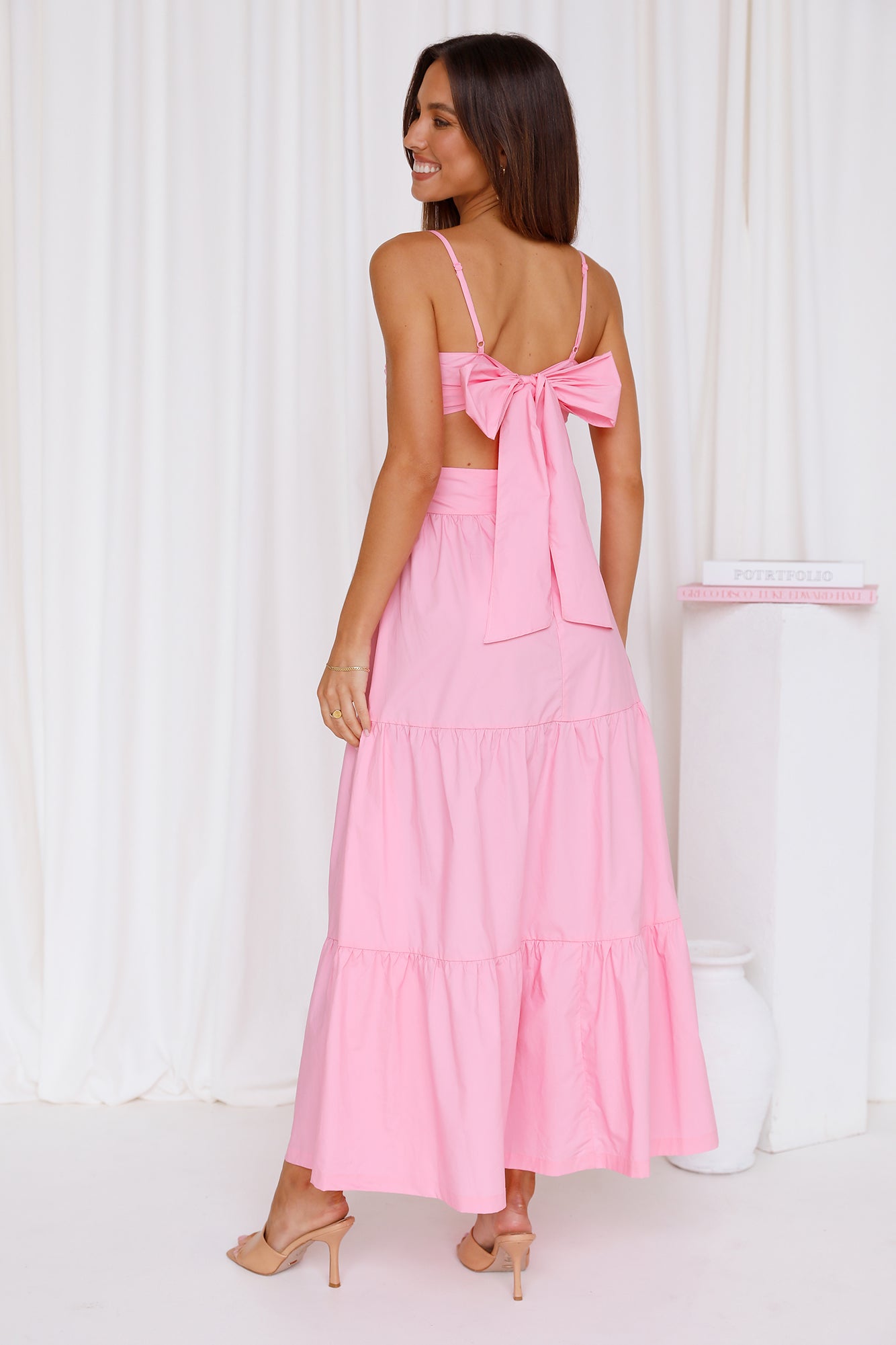 Need To Know Now Maxi Dress Pink