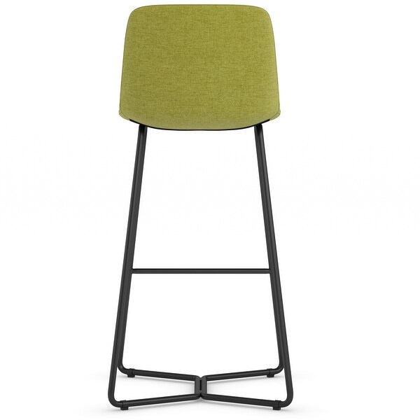 WYNDENHALL Bogart Contemporary Bar Stool (Set of 2)