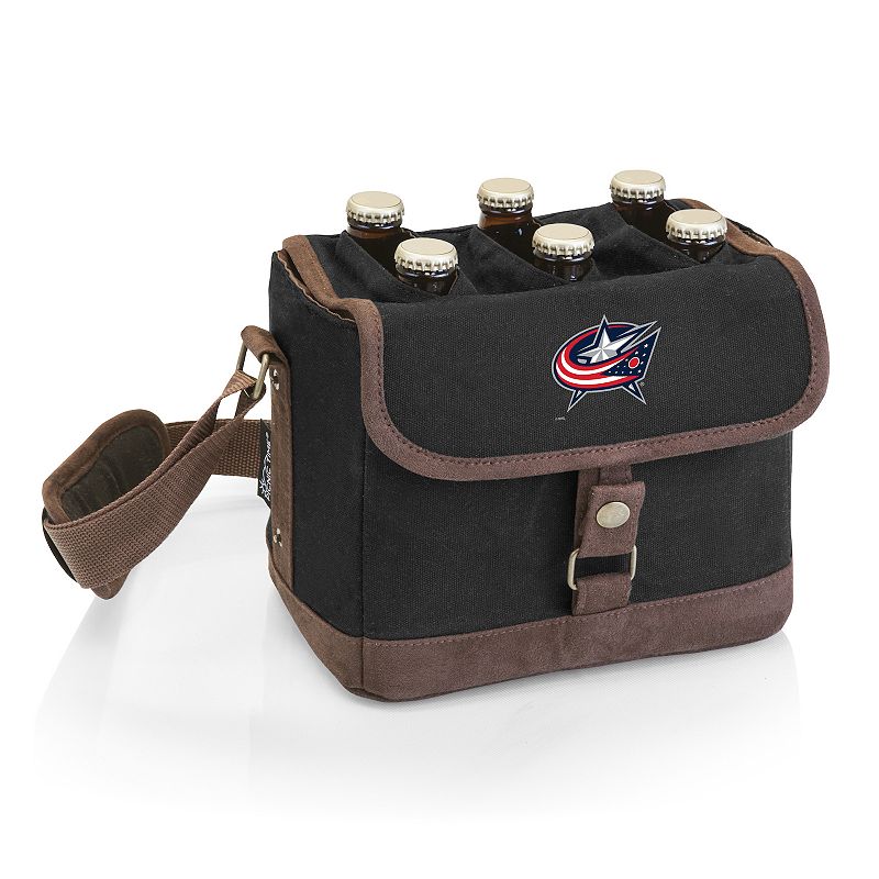 Picnic Time Columbus Blue Jackets Beer Caddy Cooler Tote