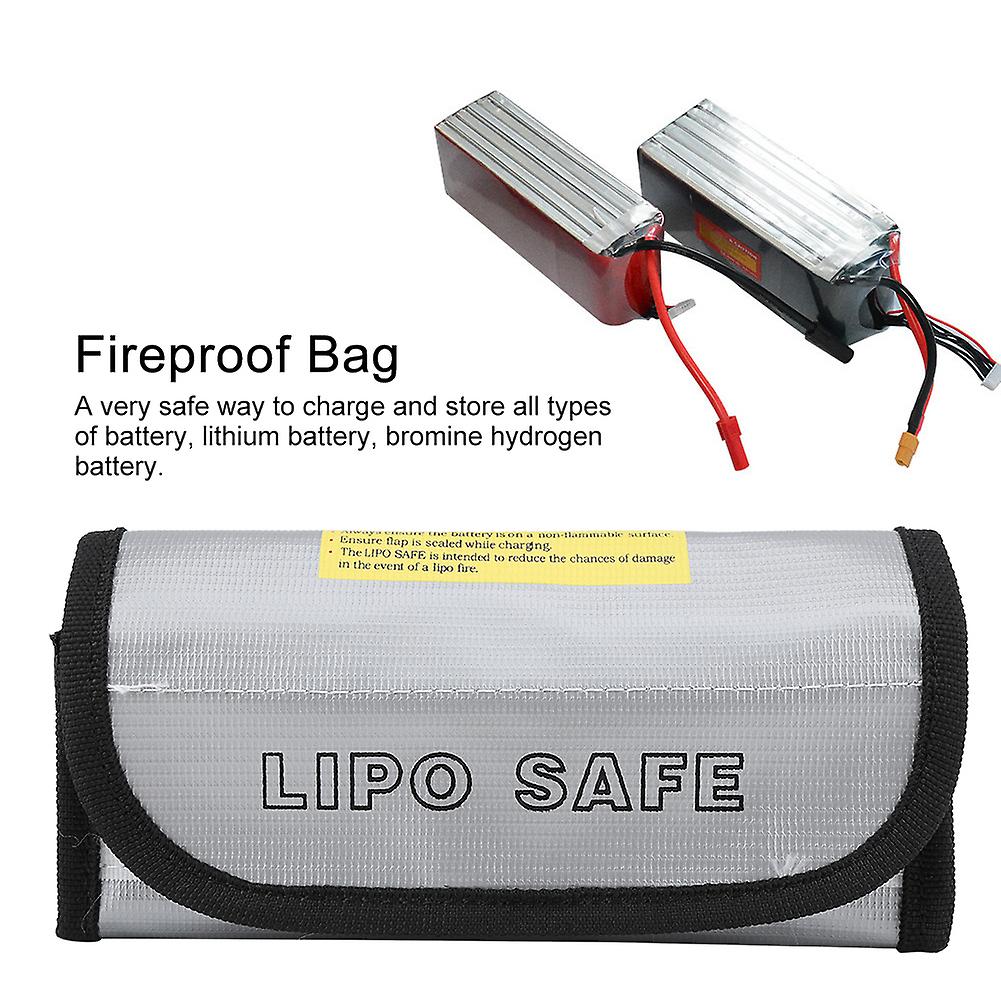 Fireproof Bag Lipo Battery Explosion-proof Safety Bags Pouch Charging Protection Sack