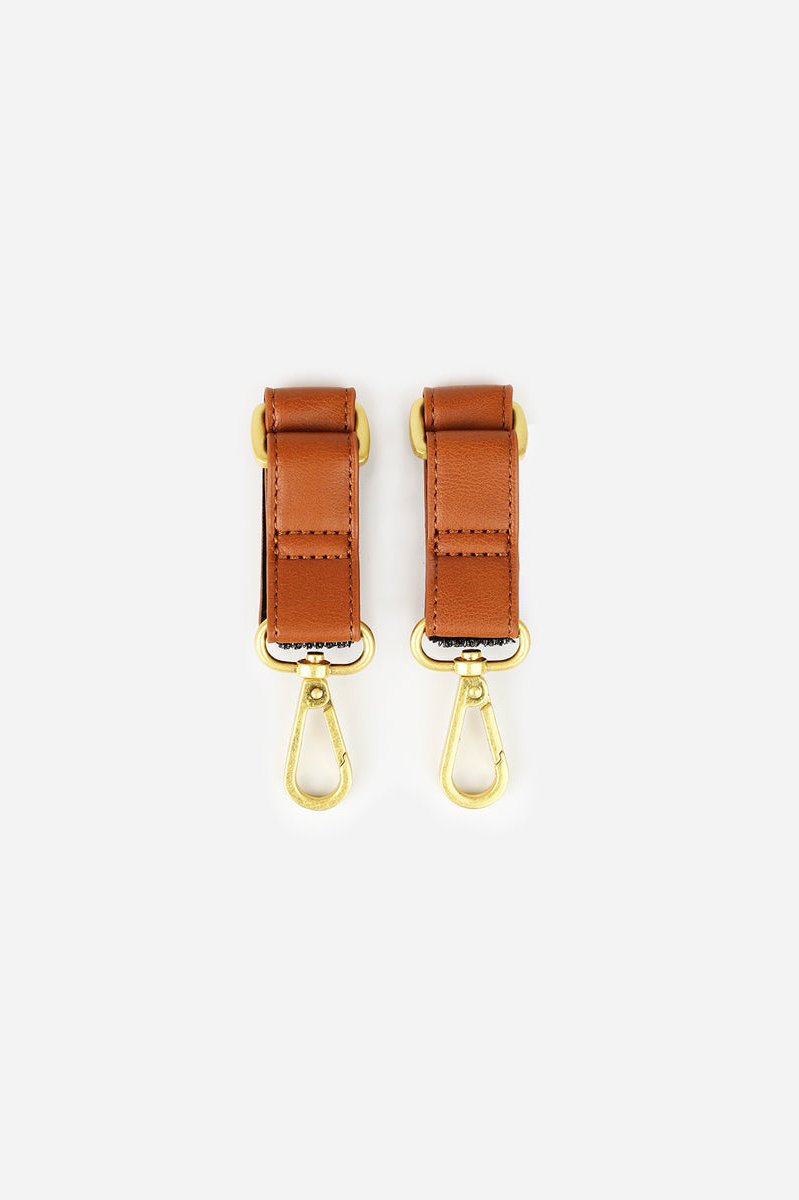 The Stroller Hooks - Brown Matte