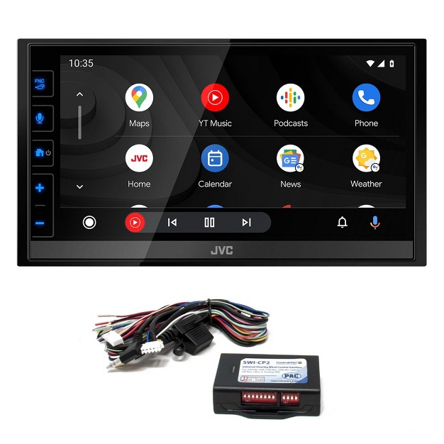 Digital Media Receiver Compatible With Apple Carplay Android Auto With Swi cp2 Steering Wheel Interface