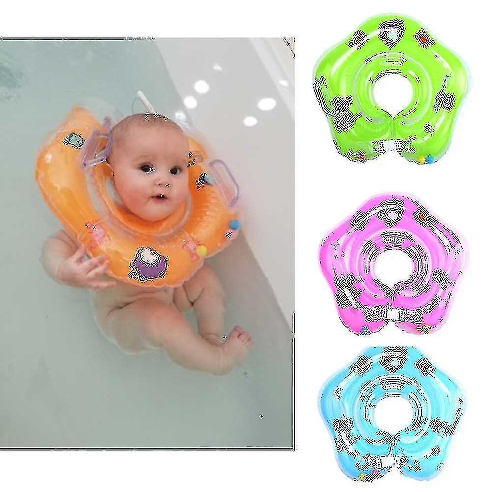 Swimming Ring Baby Inflatable Swim Toddlers Swim Safe Seat Neck Swim Ring For Born Baby