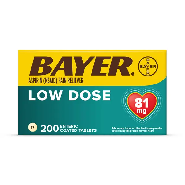 Bayer 81mg Low Dose Aspirin