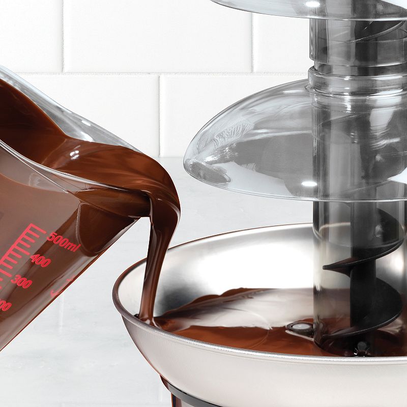 Nostalgia Electrics 4-Tier Chocolate Fondue Fountain