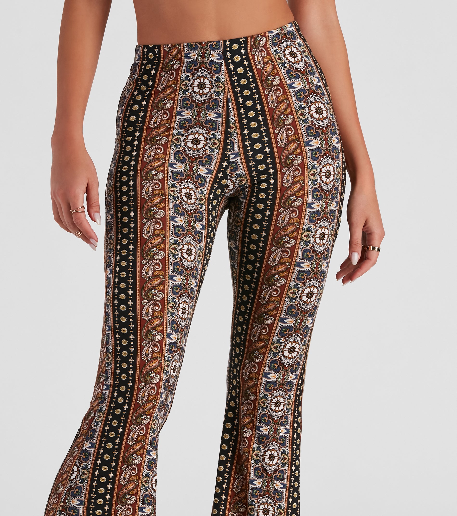 Sun Dance Paisley Flare Pants