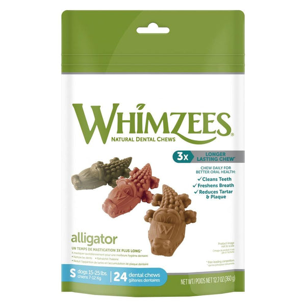 WHIMZEES Alligator Dental Dog Treats