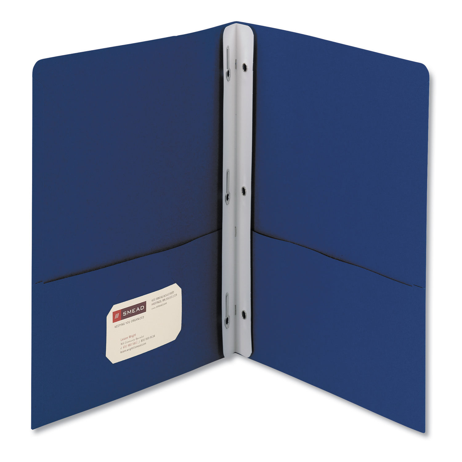 2-Pocket Folder with Tang Fastener by Smeadandreg; SMD88054