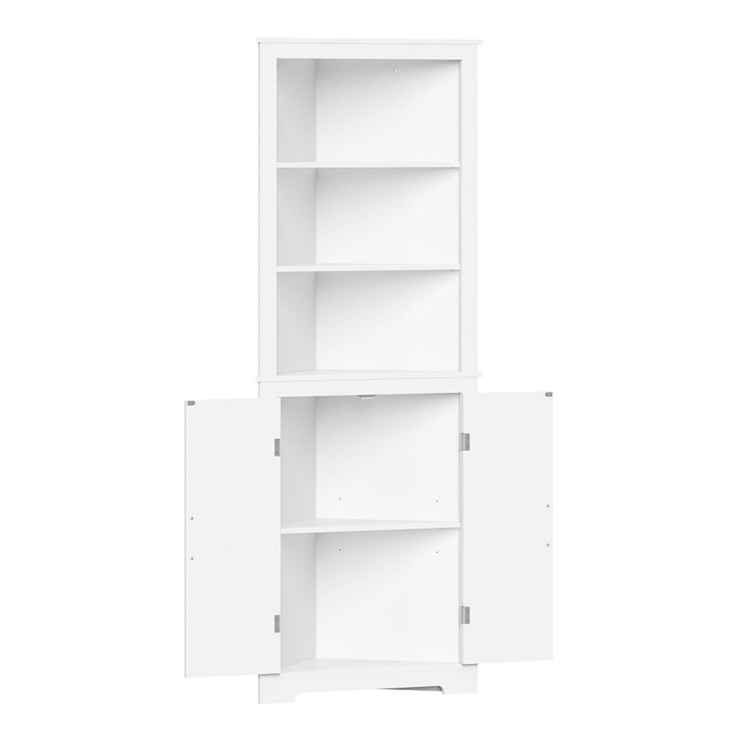 RiverRidge Home Monroe Tall Corner Cabinet  White