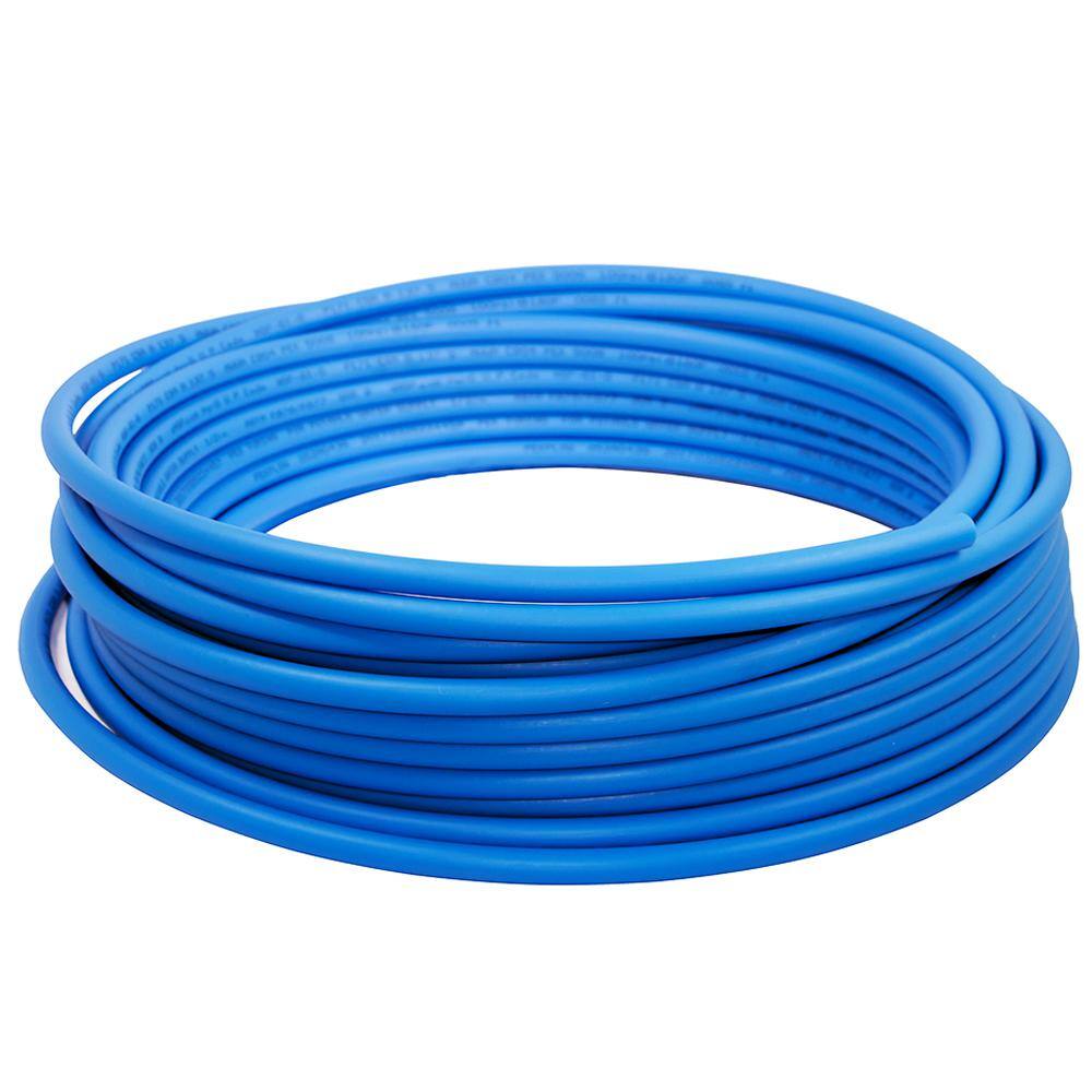 The Plumber's Choice 1 in. x 500 ft. Blue Polyethylene Tubing PEX A Non-Barrier Pipe and Tubing for Potable Water A-PFW-B1500