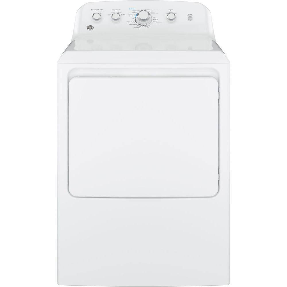 GE 7.2 cu. ft. Gas Dryer in White with Wrinkle Care GTD42GASJWW