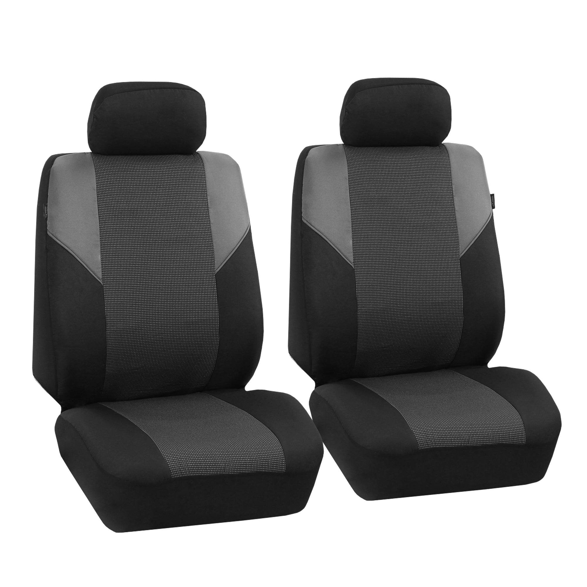 FH Group Timeless Cross Weave Seat Covers Fit For Car Truck SUV Van - Full Set