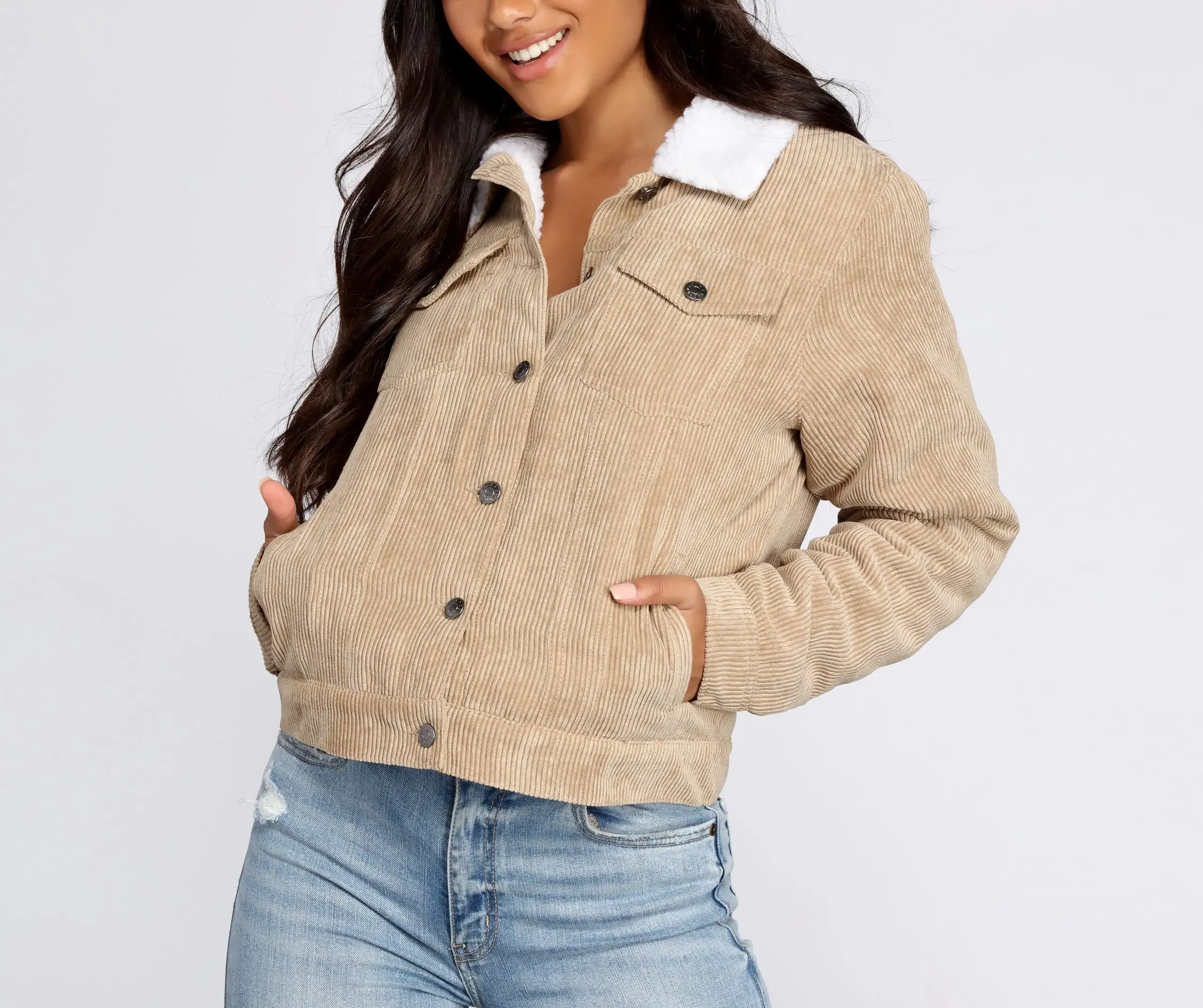 Cozy Feels Sherpa Jacket