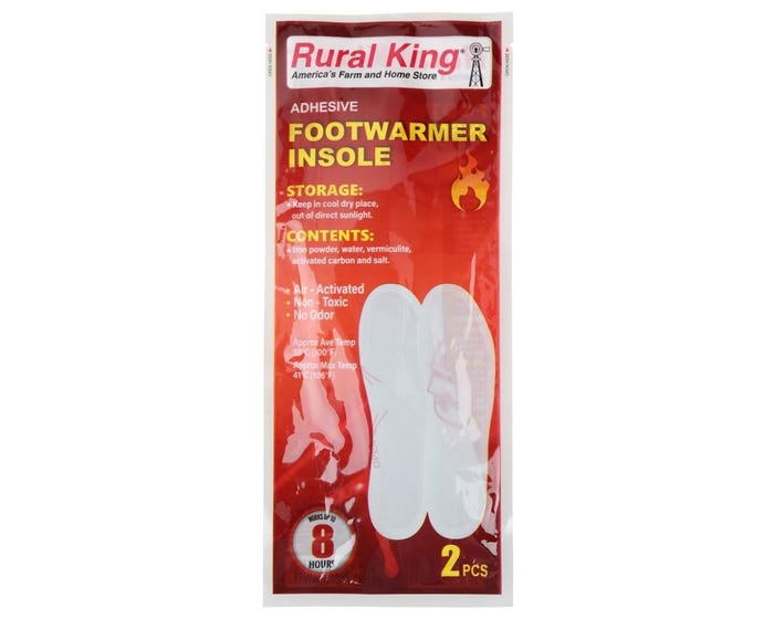 Rural King 8 Hour Insole Warmer - 12880004