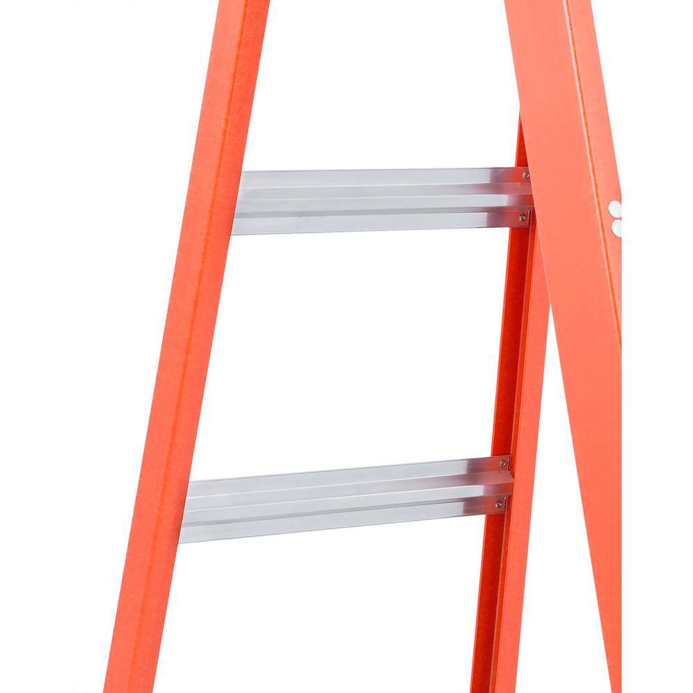 Louisville Ladder 10 ft. Fiberglass Step Ladder with 300 lbs. Load Capacity Type IA Duty Rating FS1510