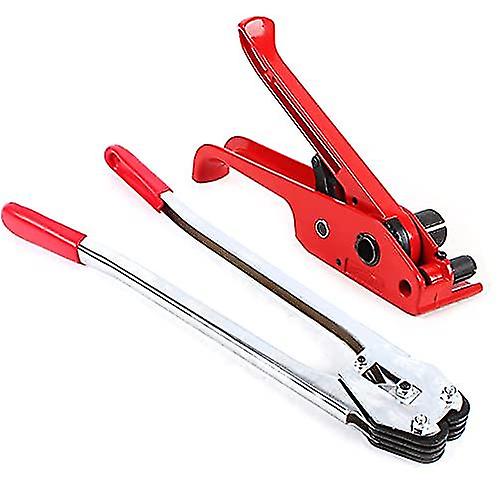 Manual Strapping Tensioner  Pppet Plastic Strap Tensioner Sealer Hand Strapping Sealing Packing Machine Tool Set