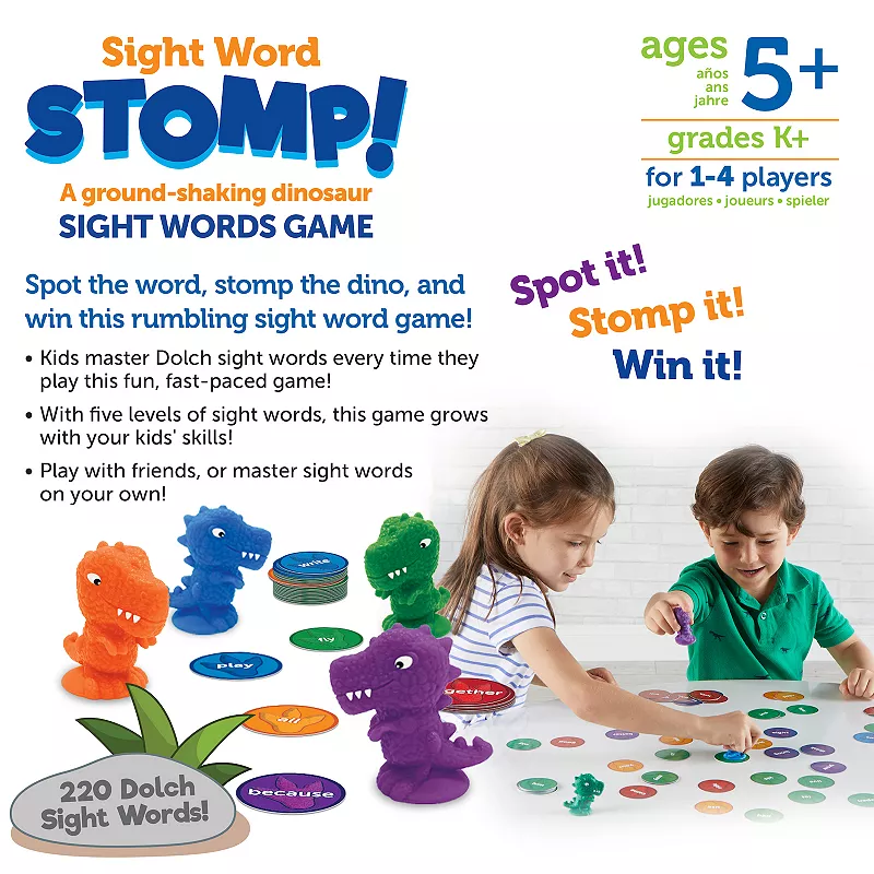 Learning Resources Sight Word Stomp