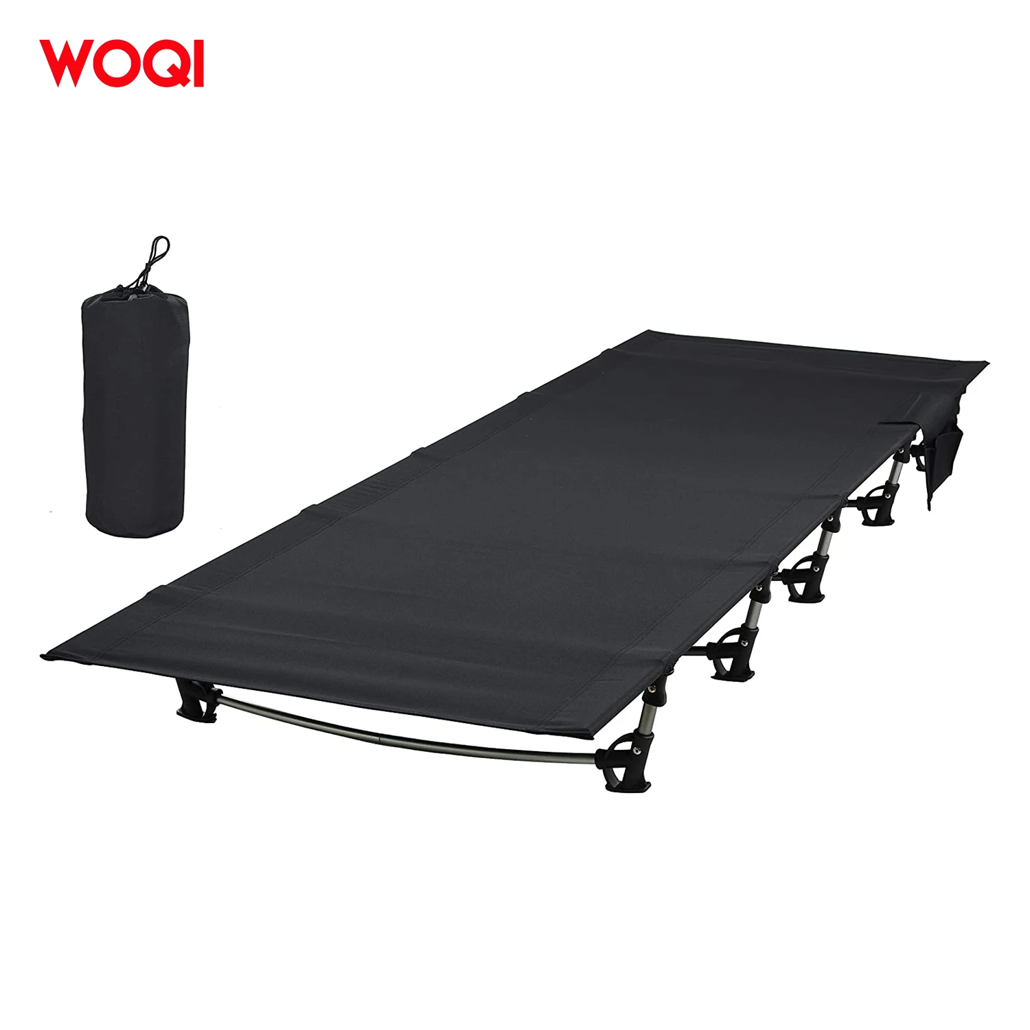 WOQI Wholesale Outdoor Heavy Duty Portable Ultralight Folding Tent Camping Cot Bed