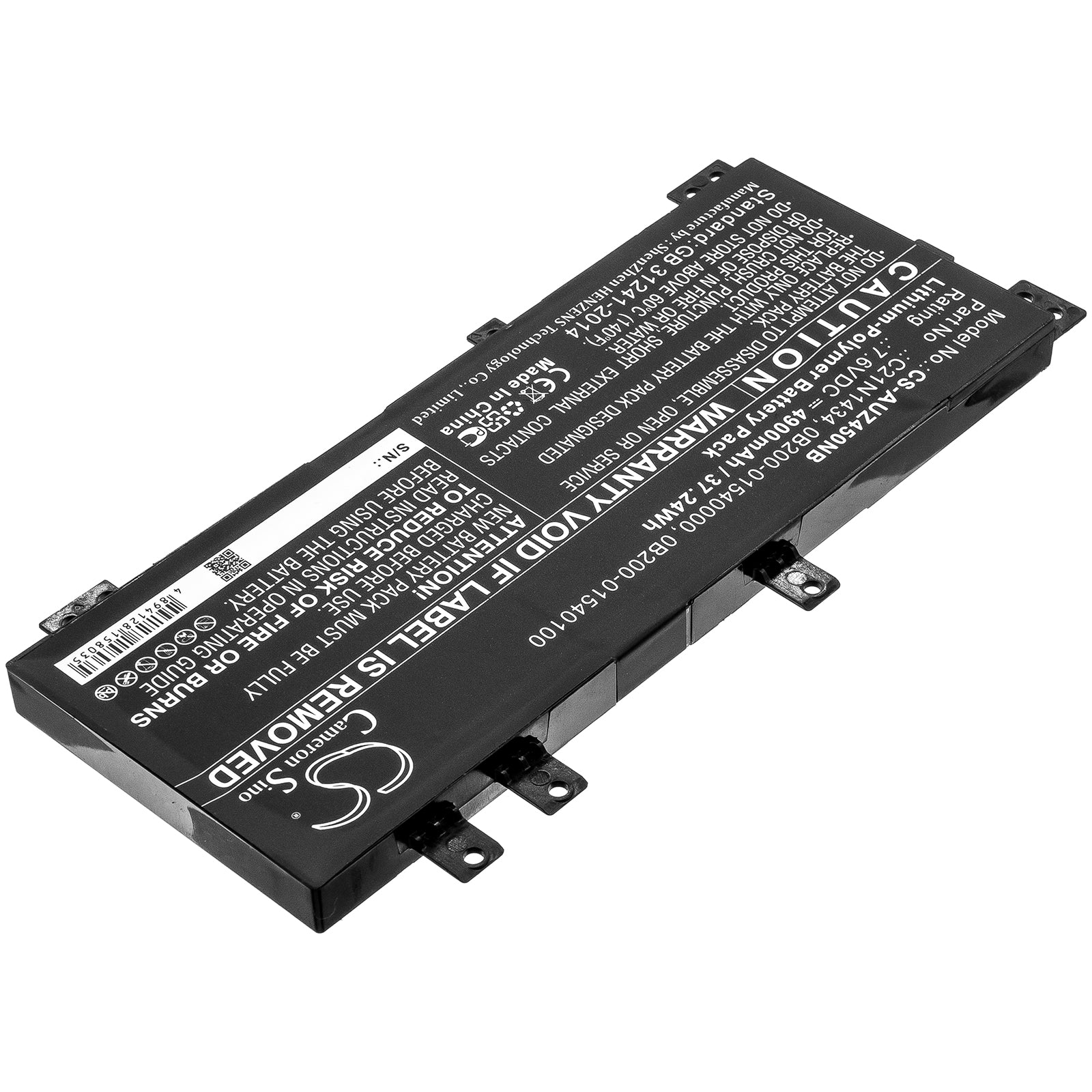 Asus Z450 Z450LA Z450LA1B Z450LA3I Z450LAWX002T Replacement Battery BatteryClerkcom Laptop and Notebook