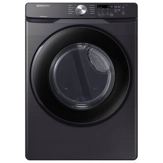  7.5 cu. ft. Stackable Vented Electric Dryer with Sensor Dry in Brushed Black DVE45T6000V