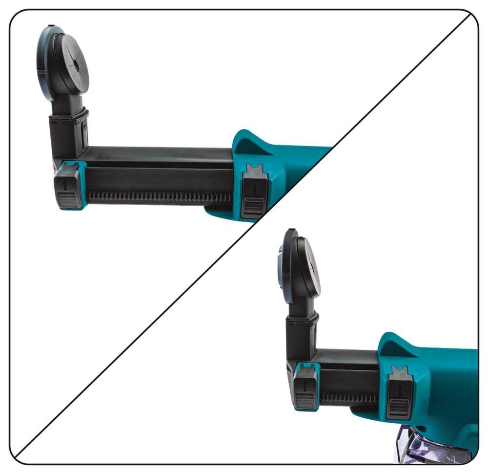 Makita Dust Extractor Attachment with HEPA Filter Cleaning Mechanism DX06 from Makita