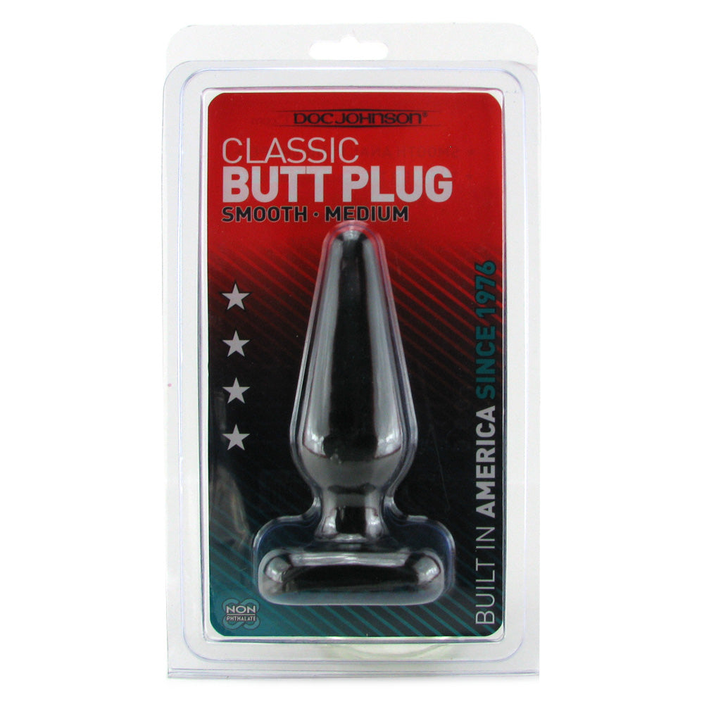 Butt Plug Medium in Black