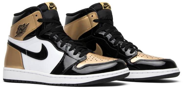 Air Jordan 1 Retro High OG NRG 'Gold Toe' 861428-007