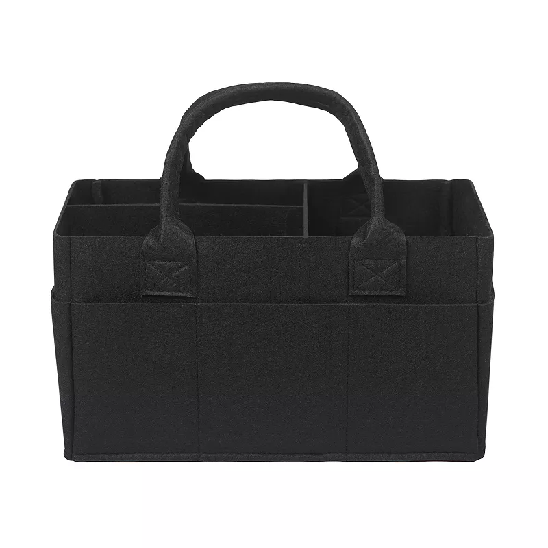 Sammy and Lou Black Felt Storage Caddy