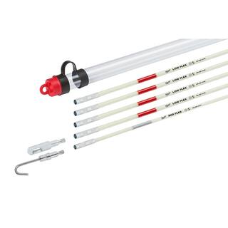 MW 25 ft. Low and Mid Flex Fiberglass Fish Stick Combo Kit with Accessories 48-22-4160