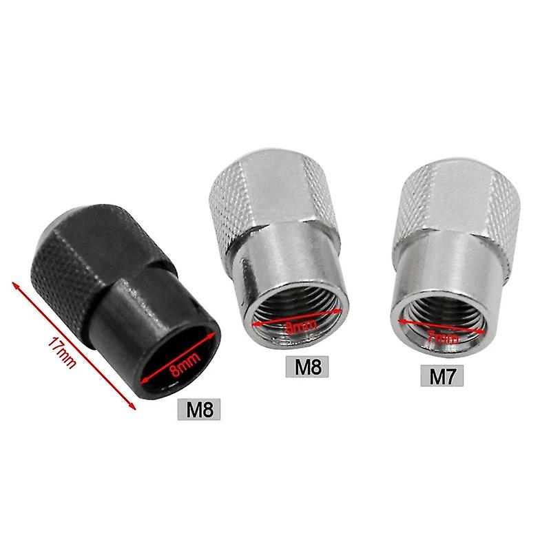 4pcs/set M7/m8x0.75 Electric Grinding Chuck Power Tool Accessories With Mini Wrench Keyless Fastening Nut Dremel Rotary Tools