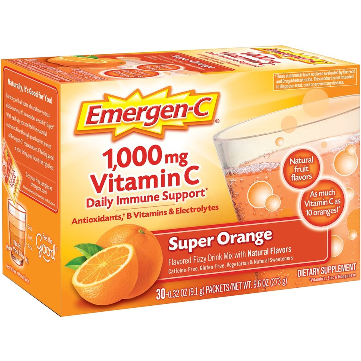 Super Orange Vitamin C Drink Mix by GlaxoSmithKline plc GKC30203