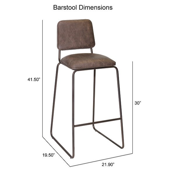 Commercial Grade Mid-Century Style Bar Stool