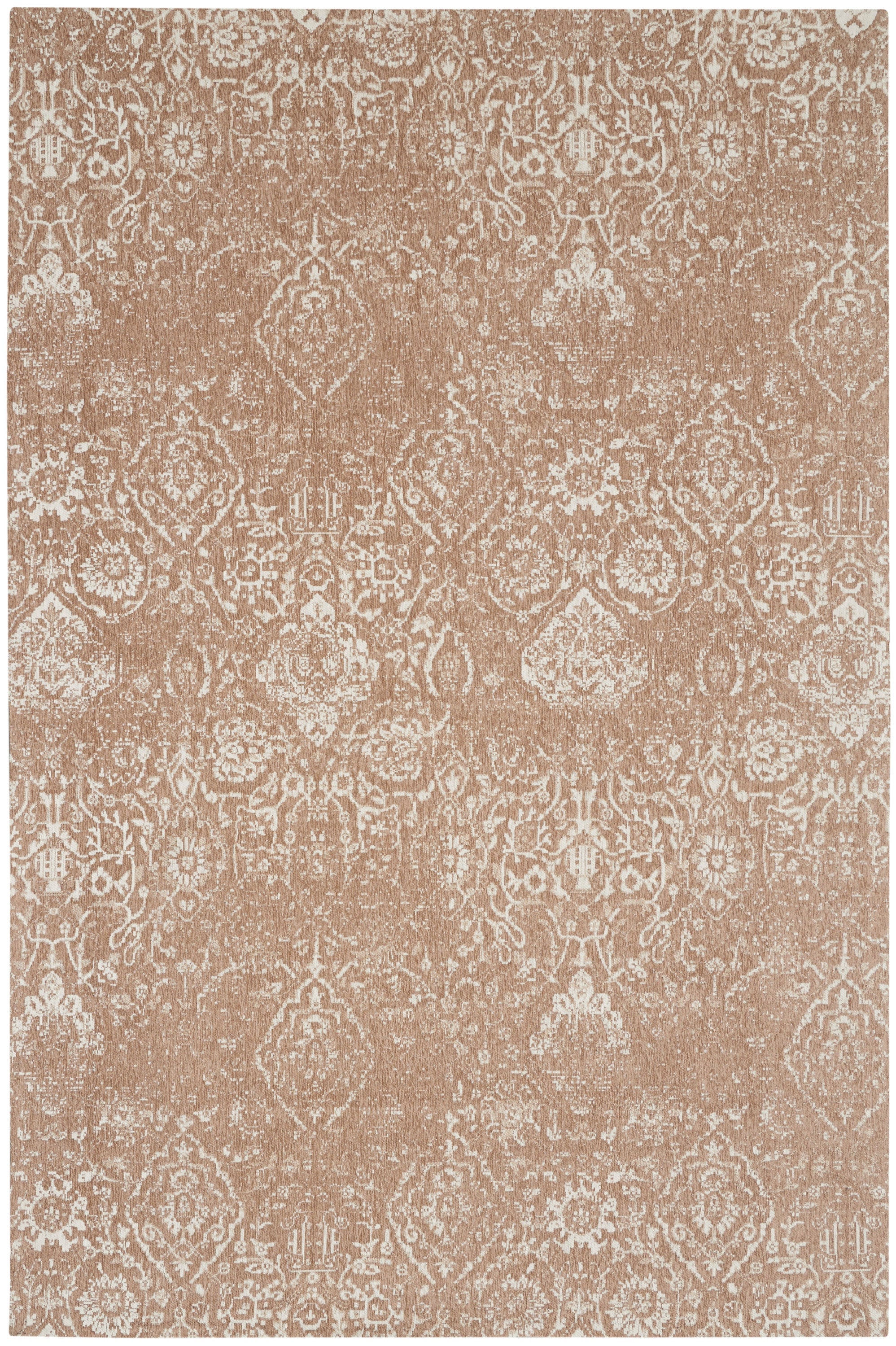 Damask Beige/Ivory Rug