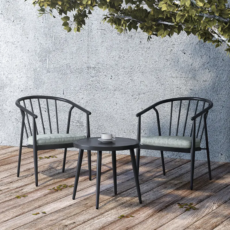 Pasadena Patio 3 Piece Chat Set