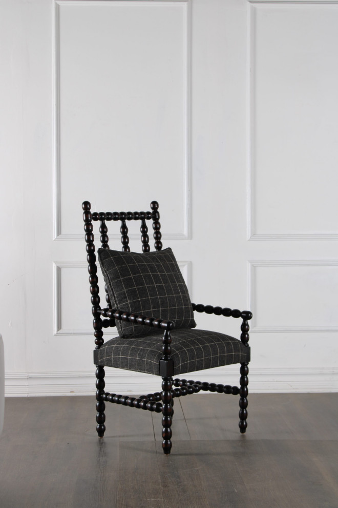 Dining Chair Rhodes  Concord Pane Sable   Traditional   Dining Chairs   by Sideboards and Things  Houzz