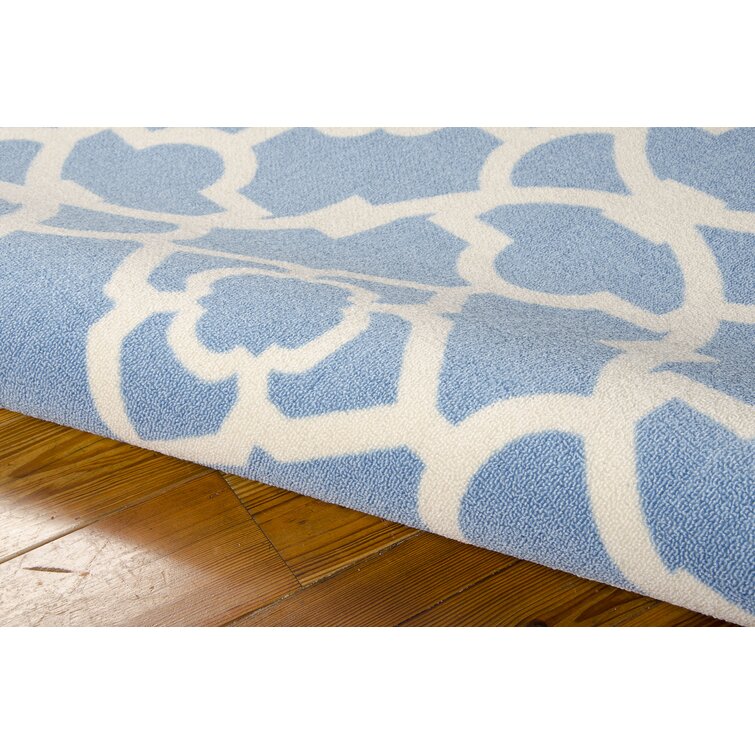 Ariene Navy Blue Indoor/Outdoor Rug