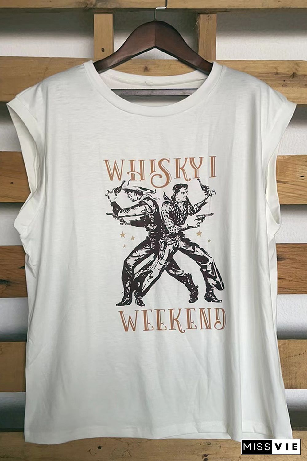 Western Musketeers Print Graphic Tee