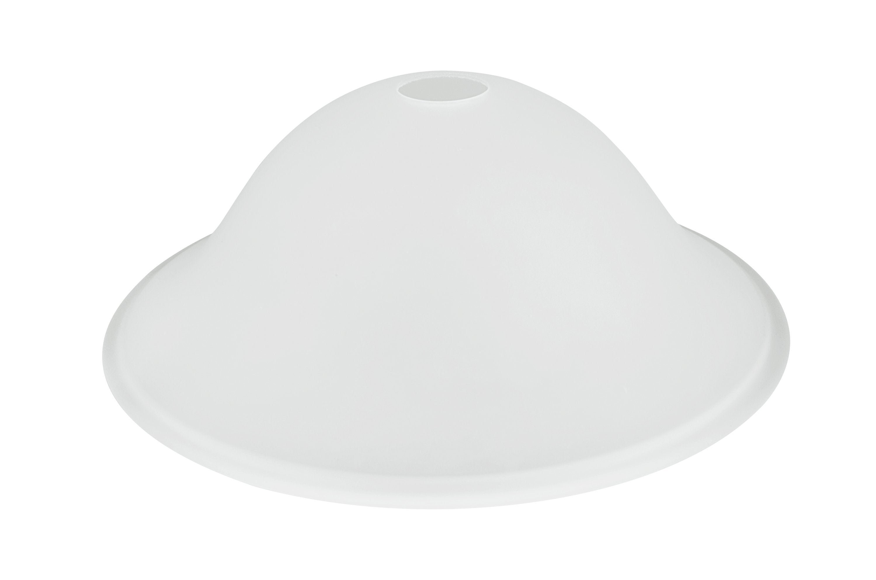 Aspen Creative 23101-21 Frosted Transitional Style Replacement Torchiere Glass Shade， 5-1/2